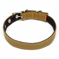 Ошейник брезентовый с подкладом, 52 х 2 см, песочный Ошейник брезентовый с подкладом, 52 х 2 см, песочный