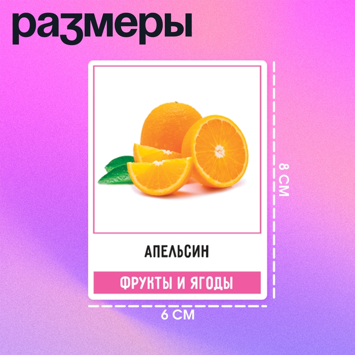 Развивающий набор &laquo;200 слов&raquo;, учимся и развиваемся, по методике Глена Домана