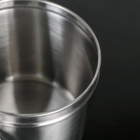 Ведро мусорное из нержавеющей стали &laquo;Классика&raquo;, 12&times;12&times;16 см