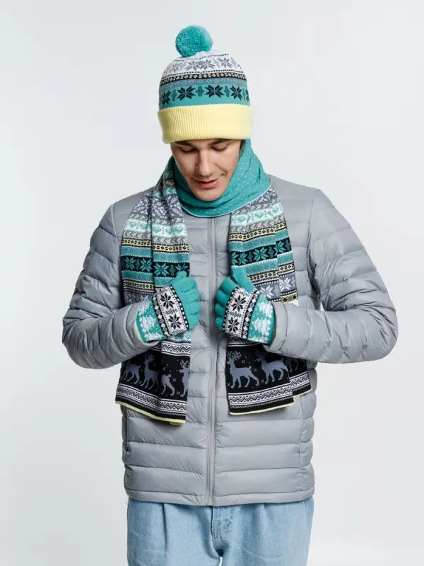 Перчатки Mirakler, зеленые с желтым, размер L/XL