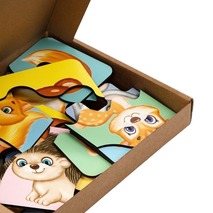 Пазл из дерева &laquo;Зигзаг. Лесные жители&raquo;, 24 элемента