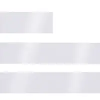 Лента сатиновая Satin 20 L, белая, 140 см