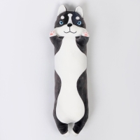 Мягкая игрушка &laquo;Хаски&raquo;, 80 см, цвет серо-белый