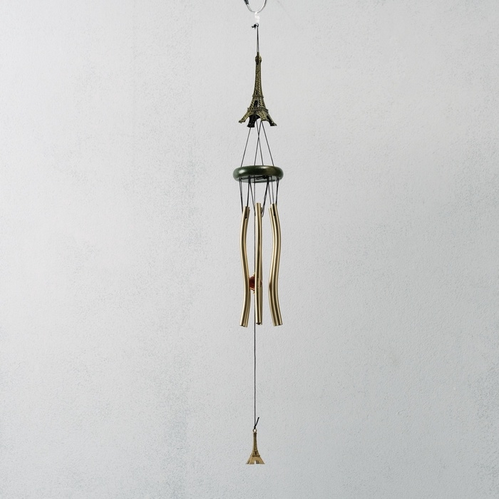 Музыка ветра металл Музыка ветра металл "Эйфелева башня" 6 трубок 58 см