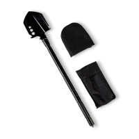 Лопата многофункциональная 9в1 в чехле, 67 см, черная Лопата многофункциональная 9в1 в чехле, 67 см, черная