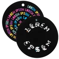 Этикетка бумажная на заказ Paper, S