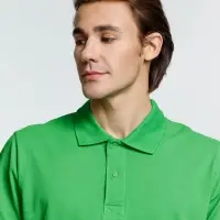 Рубашка поло мужская Virma Premium, зеленое яблоко, размер S