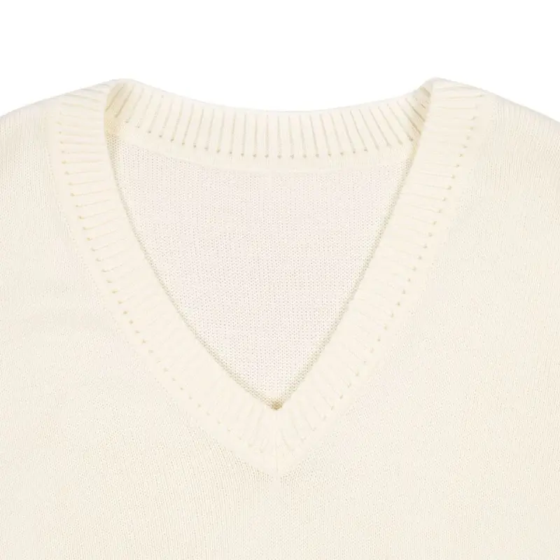 Жилет оверсайз унисекс Tad в сумке, молочно-белый, размер L/XL