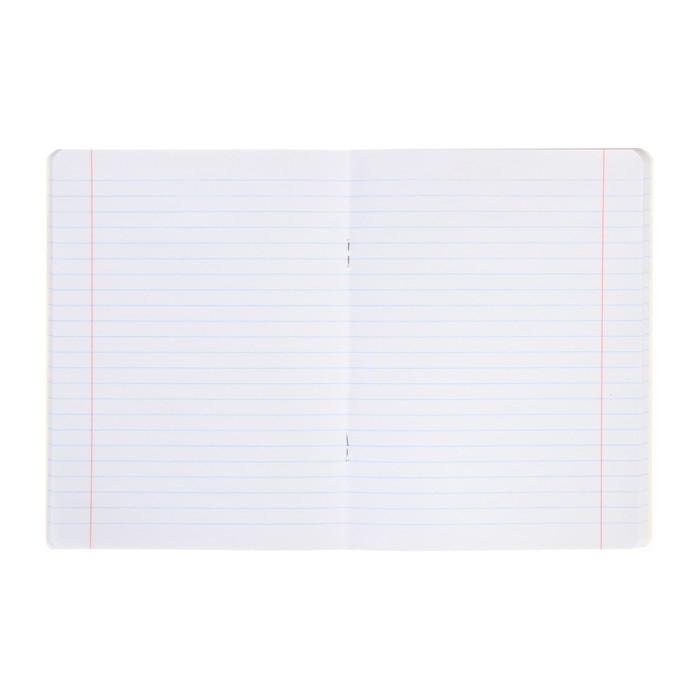 Тетрадь 48 листов в линию Super Mix-20, обложка мелованный картон, блок офсет, МИКС