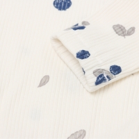 Боди с воланами Крошка Я Blueberry  р. 68-74, молочный