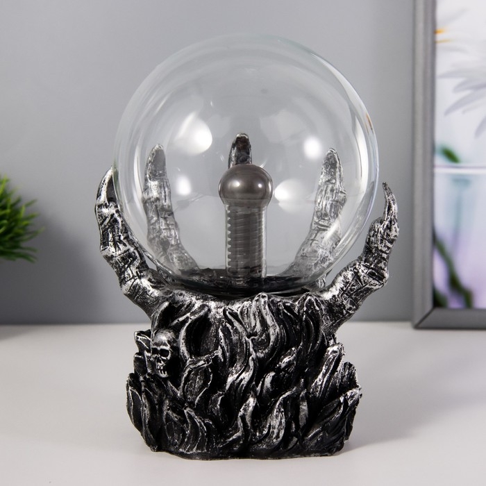 Плазменный шар полистоун Плазменный шар полистоун "Рука из подземелья" 20х17х11 см