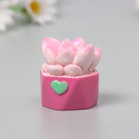 Сувенир полистоун "Кактус в горшочке" набор 4 шт 4х2,5х3 см Сувенир полистоун "Кактус в горшочке" набор 4 шт 4х2,5х3 см