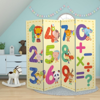Ширма "Цифры и зверята", 200 х 160 см Ширма "Цифры и зверята", 200 х 160 см