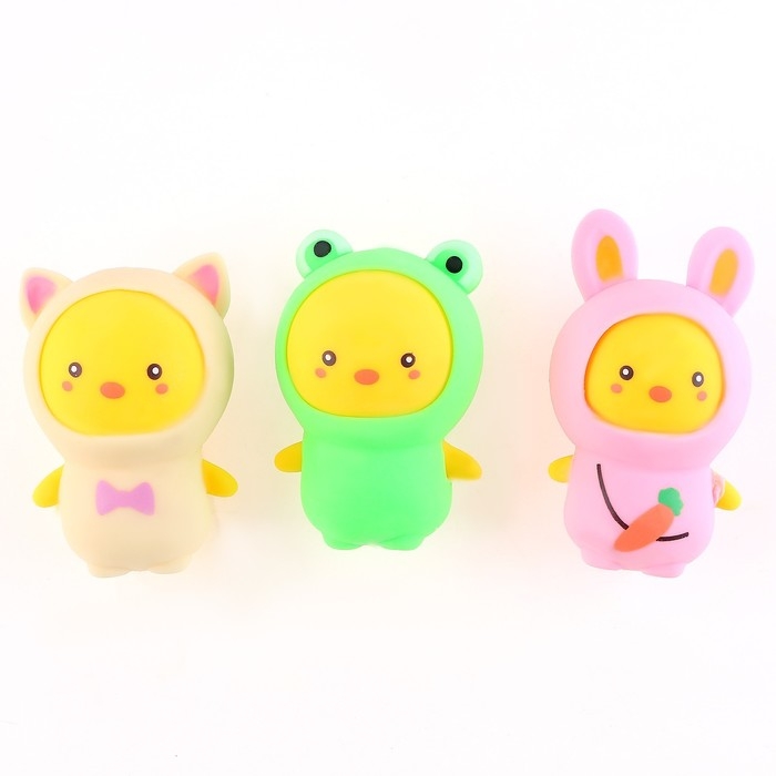 Мялка антистресс &laquo;Звери&raquo;, виды МИКС