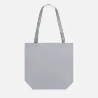 Шопер B5, серый с серыми ручками