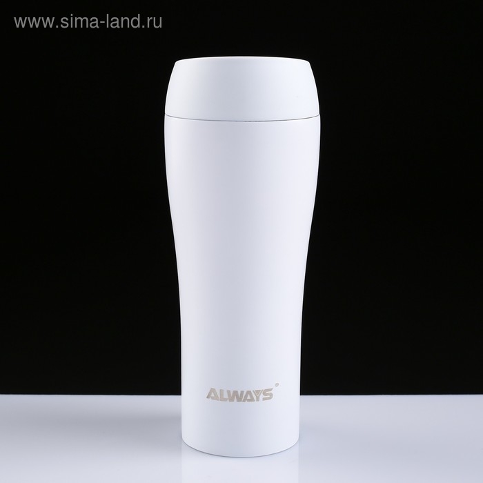 Термокружка, 450 мл, City Always, сохраняет тепло 8 ч, 21 х 7.5 см, микс