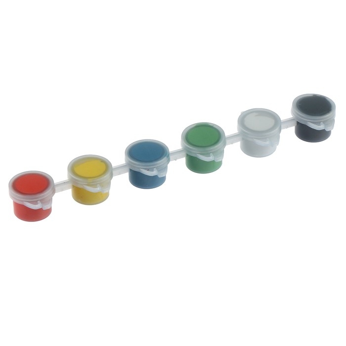 Набор акриловых красок &laquo;Классика&raquo;, 6 цветов