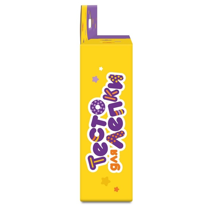 Тесто для лепки, в коробке 6 цветов по 25 г, с блёстками Тесто для лепки, в коробке 6 цветов по 25 г, с блёстками