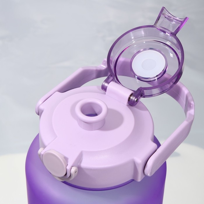 Бутылка для воды с наклейками &laquo;Погнали&raquo;, 2,25 л