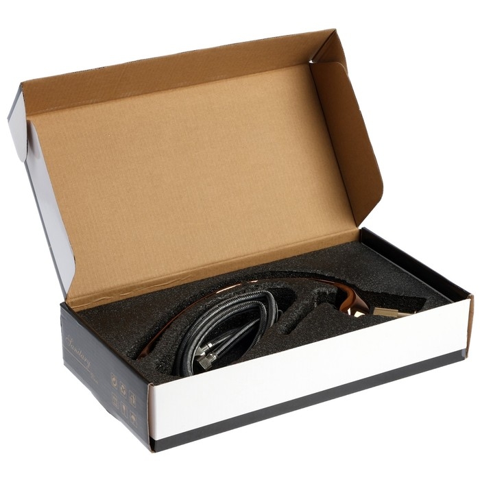 Смеситель для раковины ZEIN Z3880, однорычажный, интерьерный, высота 18см, латунь, rose gold Смеситель для раковины ZEIN Z3880, однорычажный, интерьерный, высота 18см, латунь, rose gold