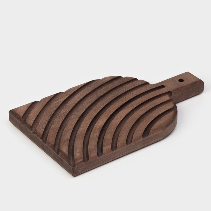 Доска разделочная для подачи Wild Kitchen, 29&times;17&times;2.5 см, граб темный