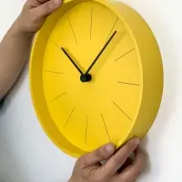 Часы настенные Ozzy, желтые