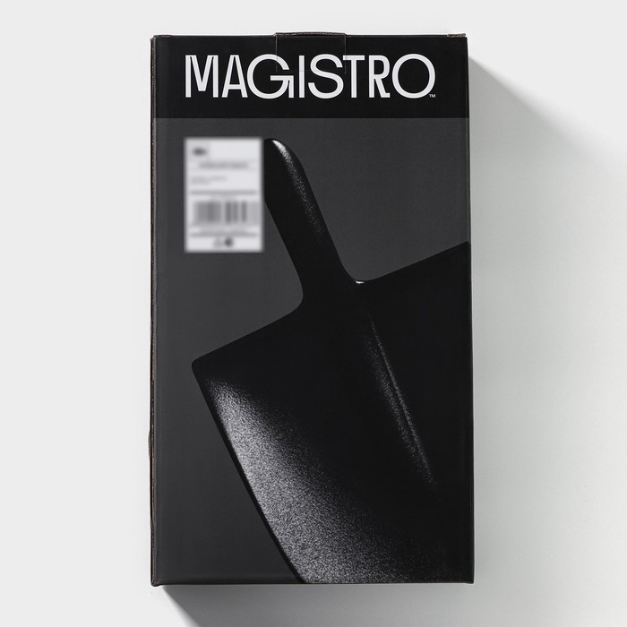 Блюдо фарфоровое для подачи Magistro Carbon «Лопатка», 35,5×20,2 см, цвет чёрный Блюдо фарфоровое для подачи Magistro Carbon «Лопатка», 35,5×20,2 см, цвет чёрный