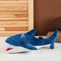 Мягкая игрушка &laquo;Акула&raquo;, 40 см, цвет синий