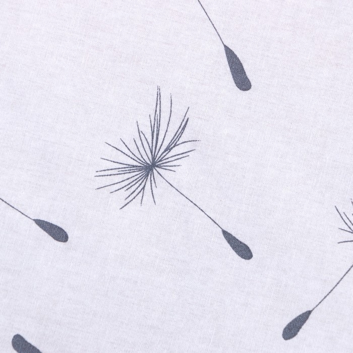 Простыня LoveLife &laquo;Одуванчики&raquo; 220х240 см, 100% хлопок, поплин, 125 г/м&sup2;