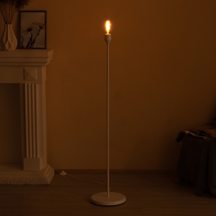 Торшер "Инь" 1х40Вт Е27 белый