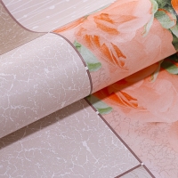 Бумажные обои Розы 1301-1, 0,53х10,05м, розовый золото Бумажные обои Розы 1301-1, 0,53х10,05м, розовый золото