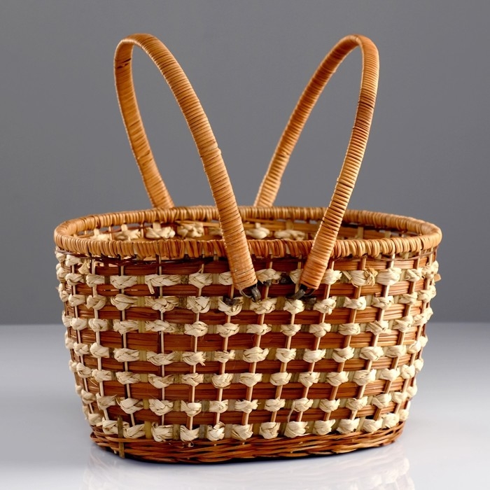 Корзина плетеная &laquo;Пикник&raquo;, 26&times;35&times;37, ротанг