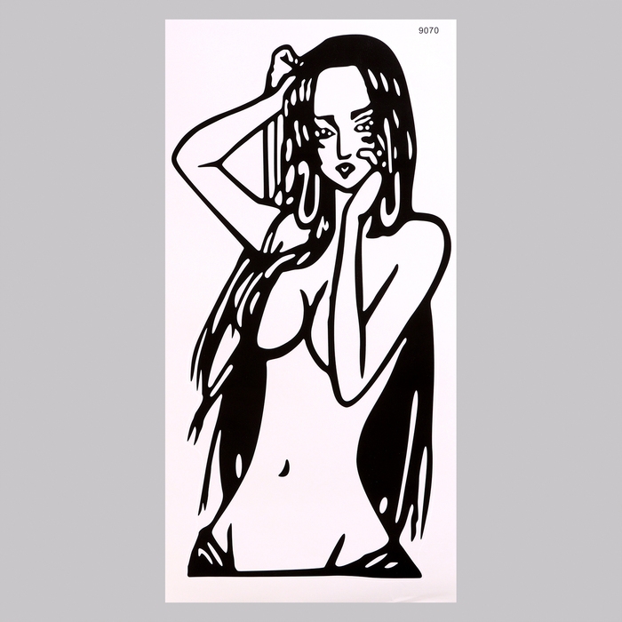 Наклейка 3Д интерьерная Девушка 60*30см Наклейка 3Д интерьерная Девушка 60*30см