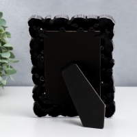 Фоторамка пластик 10х15 см "Листья-веер" тёмное серебро 20х14,5 см Фоторамка пластик 10х15 см "Листья-веер" тёмное серебро 20х14,5 см