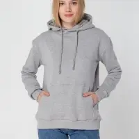 Толстовка с капюшоном Kirenga Heavy, серый меланж, размер 5XL