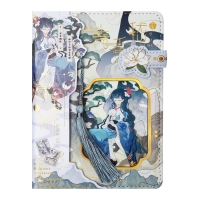 Записная книжка подарочная, А6, 96 листов, цветной блок, с фигурным хлястиком, обложка пвх, 3D, "Аниме", МИКС Записная книжка подарочная, А6, 96 листов, цветной блок, с фигурным хлястиком, обложка пвх, 3D, "Аниме", МИКС