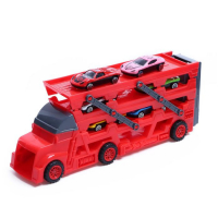 Грузовик &laquo;Пламя&raquo;, с 6 металлическими машинами и запуском, МИКС