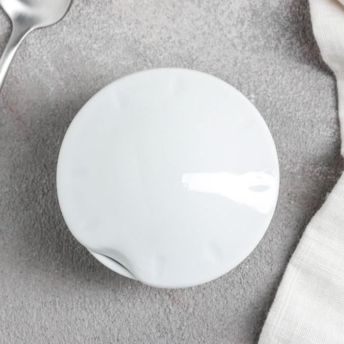 Горчичница фарфоровая &laquo;Романс&raquo;, 50 мл, с крышкой