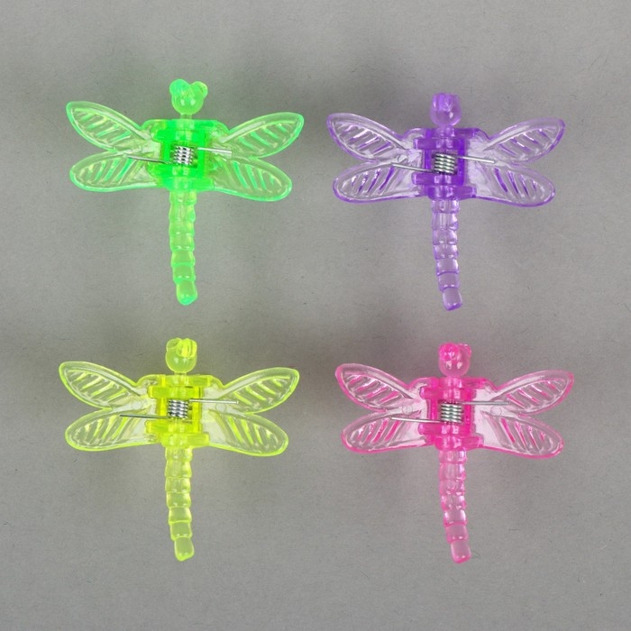 Клипса для растений «Стрекоза», набор 10 шт., МИКС, Greengo Клипса для растений «Стрекоза», набор 10 шт., МИКС, Greengo