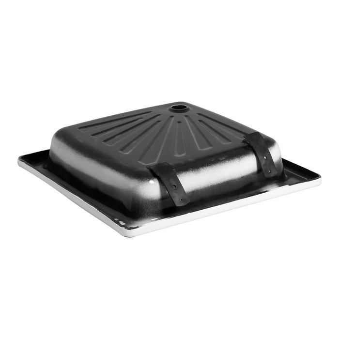 Поддон душевой стальной Ligeya, эмалированный, 700х700х150 мм, без сифона Поддон душевой стальной Ligeya, эмалированный, 700х700х150 мм, без сифона