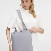 Шопер B4, серый с серыми ручками