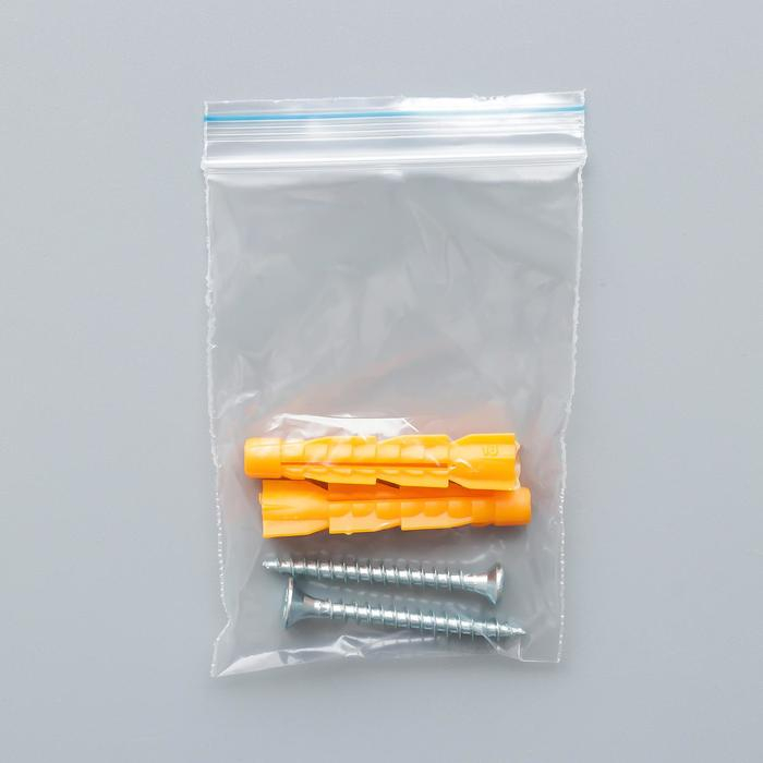 Полка угловая 3-х ярусная, 20×20×49 см, цвет хром Полка угловая 3-х ярусная, 20×20×49 см, цвет хром