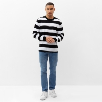 Джемпер мужской MINAKU: Knitwear collection цвет черный,р-р 48 Джемпер мужской MINAKU: Knitwear collection цвет черный,р-р 48