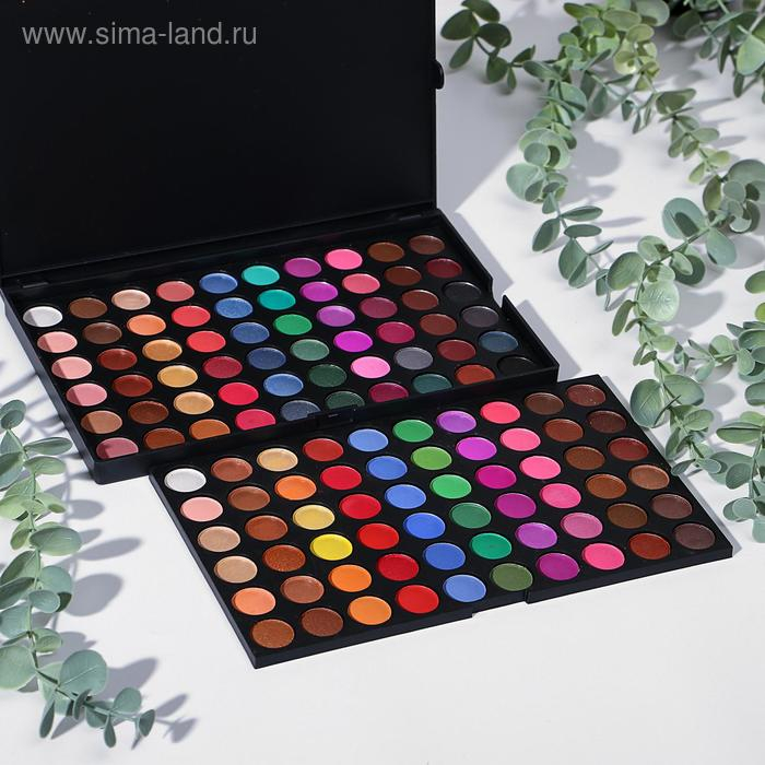 Палетка теней для век, 120 цветов, цвет МИКС Палетка теней для век, 120 цветов, цвет МИКС