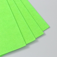 Фетр 2 мм "Неоново-зелёный" набор 4 листа 30х40 см Фетр 2 мм "Неоново-зелёный" набор 4 листа 30х40 см