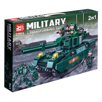 Конструктор &laquo;Роботы. Танк-трансформер&raquo;, 489 деталей