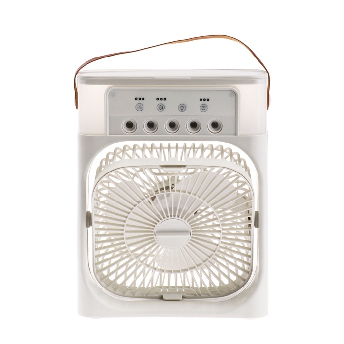 Портативный вентилятор LOF-06, с функцией увлажнителя, 3 скорости, питание USB, белый Портативный вентилятор LOF-06, с функцией увлажнителя, 3 скорости, питание USB, белый