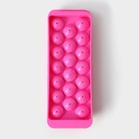 Форма для льда &laquo;Шар&raquo;, 20 ячеек, цвет МИКС