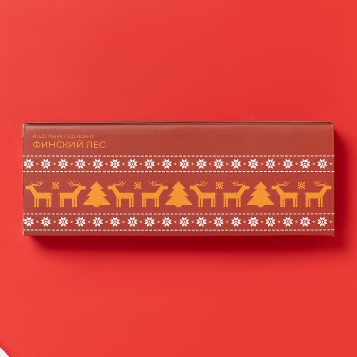 Подставка под ложку Подставка под ложку "Финский лес" 22,3x7,1x2,5 см