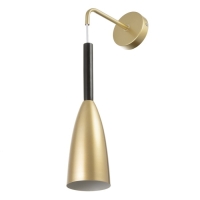 Бра "Капля" Е27 40Вт золото 10х10х35-135см Бра "Капля" Е27 40Вт золото 10х10х35-135см